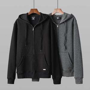 2021 männer Designer Jacken Mode Marke Einfarbig Mantel Herren Herbst Casual Zipper Stricken warme Luxus