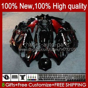 Тело для Suzuki Katana GSX600F GSXF600 GSXF750 GSXF 600 750 CC 98 99 00 01 02 29NO.12 600CC 750CC GSX750F GSXF-600 GSXF-750 1998 1999 2000 2001 2002 Областройство красного пламени