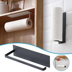 Uchwyty do papieru do papieru uchwyt na ręcznik na ścianie do kuchni / łazienki pod szafką Rack z silnym samoprzylepnym Gr5