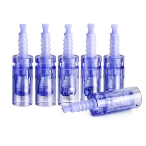 50 sztuk 1/3/5/7/9/19 / 36/42 / Nano Pin Derma Porady długopisowe Rechargeable Wireless Derma Dr. Pen Ultima A6 Kaseta Igły CE