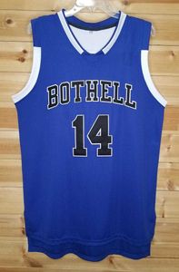 #14 Zach LaVine Bothell High School Vintage Throwback Basketball Jerseys,Retro Men's Customized Embroidery and Stitched Jersey