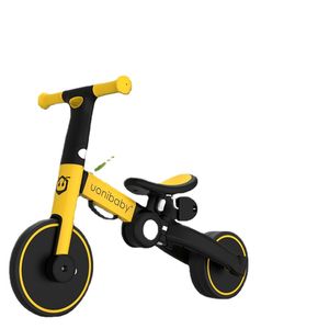 Original Uonibaby 4 IN 1 Baby Tricycle Stroller Kids Pedal Trike Two Wheel Balance Bike Scooter Trolley For 1-6 Years Old