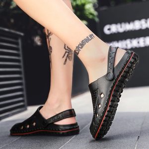 Mens Slippers Classic Women Cross-border 2024 Hole Sandals Shoes Breathable Lightweight Sandal and Slipper Fashion Casual Beach Trainer Code: 36YD 87