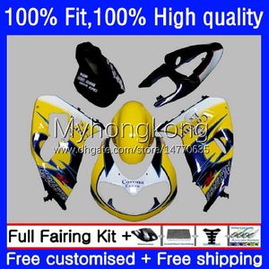 OEM Bodywork For SUZUKI TL1000 TL 1000 R 1000R 1998 1999 2000 2001 2002 2003 30No.70 SRAD TL1000R 98-03 Body TL-1000R Yellow blk 98 99 00 01 02 03 Injection Mold Fairing