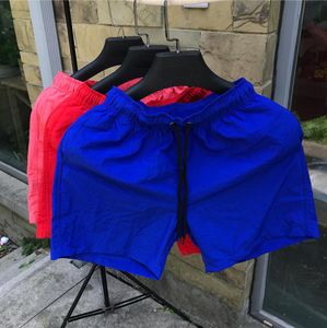 Marka Męskie Krótkie spodnie High Street Sznurek Spodnie Elastyczne Talii Outdoor Fitness Sport Casual Oddychający Rozmiar M-3XL