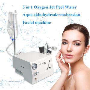 Tragbare Wasser-Sauerstoff-Jet-Peeling-Maschine, Akne-Behandlung, Hautverjüngung, Tiefenreinigung des Gesichts, Gesichtspflegegerät für den Heim- und Schönheitssalon-Spa-Einsatz