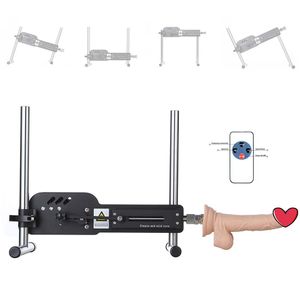 Ingrosso Akkajj Premium Sex Machine con connettore ad aria rapida Automatic Spinghing Machines per donna e uomini