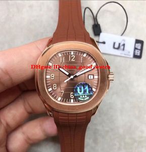 9 styles Good Factory Makes Casual Watch Transparent Back Mechanical 324 Automatic Movement U1f rose gold rubber strap Watches Wristwatches with box certificate