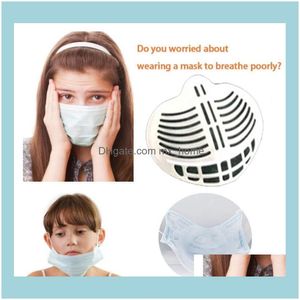 Andra förvaringshushållsorganisationer Hem GardenMouth Support Breathing Assist Inner Cushion Bracket Mask Iner Holder masker andas andas