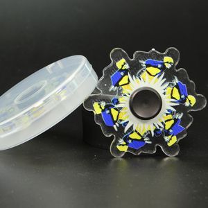 Fidget Brinquedos Girando Animação Spinner Executando Personagem Animado Rolamento Dinâmica Dinâmica Top Top Brinquedo Mão de Fingertip Gyro Descompression Ansiedade DHL