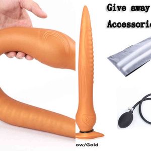 Nxy Anal Toys Inflatable Plug Silicone Big Butt Plugs Dildo Vaginal Stimulation Prostate Massager Anus Sex for Men Women Gay Product 1218