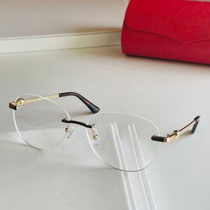 Fashion carti Designer Cool occhiali da sole CT0224O Occhiali oversize da donna da uomo Design ultraleggero e generosa protezione del telaio ottico di fascia alta