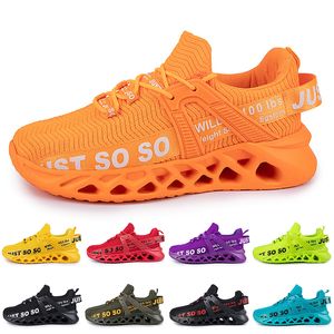 men women running shoes trainer triple black white red yellow purple green blue orange light pink breathable outdoor sports sneakers