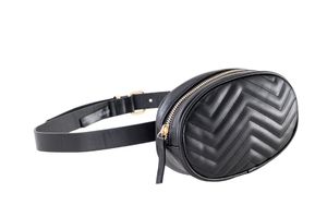 Wholesale Fashion Pu Leather Handbags Women Bags Fanny Packs Waist Bag's Handbag Lady Belt Chest bag two colors