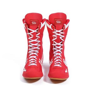 Wrestling shoes Shoes Boxing Fighting sports Taekwondo Sanda Training Special High Help 0902