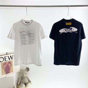 2011年代新しいスタイルプリントラウンドネック半袖高品質女性とメンズコットンTシャツサイズS-XXL画像カラーB2193