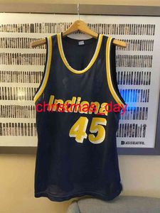 Szyte Custom Champion Rik Smits Vintage Jersey (1997) Męskie kobiety młodzieżowe Koszulki do koszykówki XS-6XL