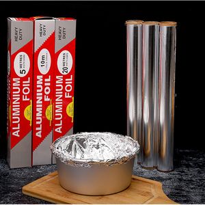 Wholesale tin rolls for sale - Group buy Tin Foils Rolls Aluminum Foil Roll BBQ Baking Tools Square Feet cm inch Micron Thick Grilling Roasting Cooking Freezing Wrappomg Storing JY571
