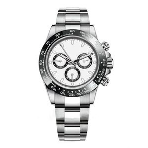 Luksusowe męskie Zegarki Automatyczny Zegarki Ze Stali Nierdzewnej Tona Series M116519 Silver Men Watch Reloj de los Hombres