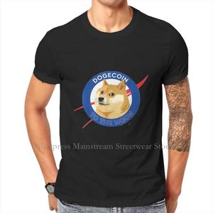 T-shirts Dogecoin Cryptopunk NFT Blockchain Hip Hop Tshirt 2021 2022 Utskrift Streetwear Casual T Shirt Men Tee Unik presentidé