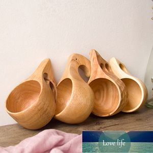 New Coffee Cup Natural Jujube Wood Tea Cup With Handgrip Milk Travel Wine Beer Cups For Home Bar Kitchen Gadgets