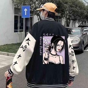 Giacca donna Anime giapponese Felpa Nana Osaki Felpa Kawaii Nana grafica Harajuku Cappotto Y1121