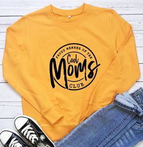 Cool Moms Bluza Mother's Day's Dress Mama Prezent Pullover Kobiety swobodny bawełniany grunge vintage tumblr tops damskie bluzy bluza