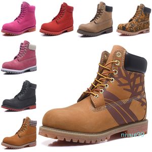 Best Quality Men Women Classic Yellow Boots Waterproof Casual ankle Boot High Cut Snow Boots Hiking Sports Trainer Shoes Sneakers With M6XE#