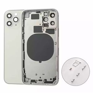 OEM -kvalitet för iPhone 11 Pro 11Pro Max Full Housing Back Glass Middle Frame Chassis Assembly Batterisäckning Dörr gratis UPS