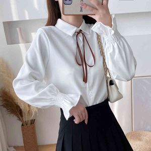 Women Corduroy Shirt Autumn Winter Fashion Long Sleeve Female Elegant Loose Blouse Casual Shirts Solid Streetwear Tops 210423