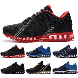 2017 schoenen voor mannen ademende tn kpu chaussure wit zwart atletische outdoor sneakers sporttrainers maat