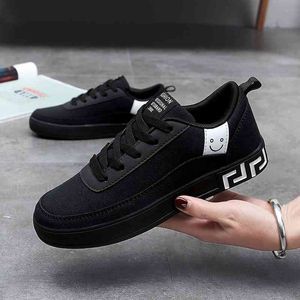 shoes Drop Shipping men women couple canva flat Black Red Autumn Walking Designer mens womens casual