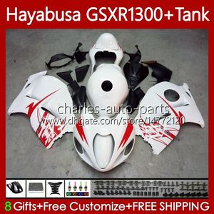 1300CC Hayabusa For SUZUKI GSX-R1300 GSXR-1300 GSXR 1300 CC 74No.6 GSXR1300 1996 1997 1998 1999 2000 2001 GSX R1300 2002 2003 2004 2005 2006 2007 Fairing glossy white