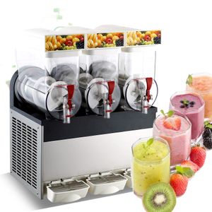 Kostenloser Versand zur Tür Küche 3*15 -l -Schalen Smoothie Gefrorene Getränkemaschine gefrorener Slushie -Maker