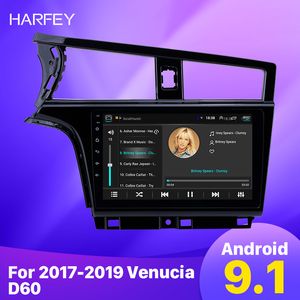 Автомобильный DVD GPS Radio Android Player 9-дюймовый HD TouchScreen для 2017-2019 VENUCIA D60 с поддержкой Bluetooth DVR OBD2 Carplay