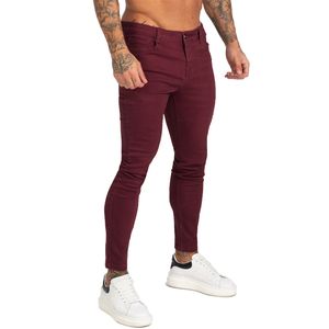 Erkekler Homme Slim Fit Erkekler Için Süper Sıska Kot Erkekler Hip Hop Ayak Bileği Sıkı Kesim Vücut Büyük Boy Streç ZM179