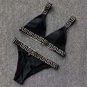 Summer Women swims Bikini Set T-shirt in due pezzi Costumi da bagno interi Costume da bagno da donna sexy in tinta unita