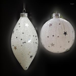 Wholesale party packs for sale - Group buy Party Decoration pack Surface Beads Sticking Glass Pendant Christmas Tree Hanging Decorative Globe Handmade Friend Gift Ball