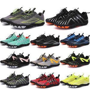 2021 Four Seasons Five Fingers Sports Shoes Mountaineering Net Extreme Simple Running、Cycling、Hiking、Green Pink Black Rock Climbing 35-45 Tweper-4