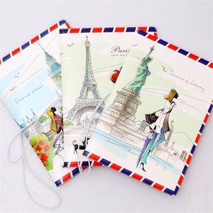 Card Holders D Passport Cover Card Bag Porte Carte Simple CM Miss And Dogs Love To Travel PVC Holder Business Holder