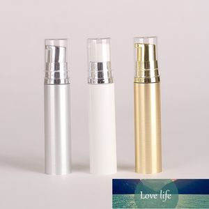 5ml 10ml 12ml 15mlのエアレスボトルプラスチック金銀の白い化粧品容器の空のエマルションポンプエッセンス