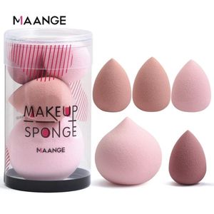 Губки, аппликаторы Хлопок MAANGE Мини-спонж для макияжа Wet Become Bigger BB Cream Cosmetic Puff Foundation Concealer Powder Beauty M