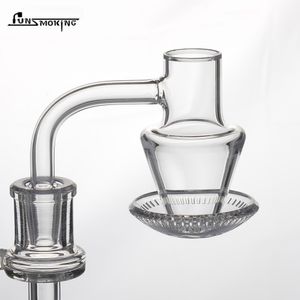 20mm Spinning Quartz Banger Smoke Domeless Seau Blender Bangers Nails style le plus récent pour dab rig Glass Water Bongs Hookahs