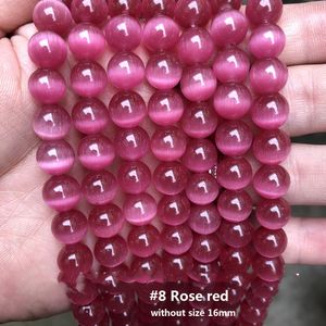 4mm-14mm Opal Stone Charms Rose Gold DIY String Strands Round Beads Opals for Sale Semi-finished products Factory Direct Supplies