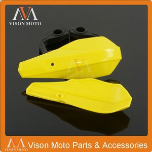 Parçalar Sarı Plastik Handguards El Koruma Gidon Fırçası Koruması RM125 RM250 RMZ250 RMZ450 Motosycle Motocross
