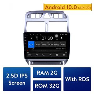 Android 10.0 9" 2Din Car dvd Radio GPS Multimedia Unit Player for Peugeot 307 2008-2013 support Steering Wheel Control