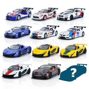 Wholesale toy box racing resale online - Cars CAIPO blind box alloy GT racing car model metal Matchbox Car Toy sports door opening