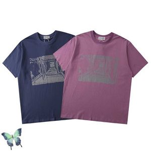 新しいキャビエットトンネル3M反射Tシャツ男性女性クラシック洗浄Tシャツ100％コットン高品質セリウムTシャツX0726