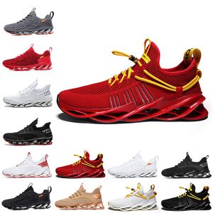 Cheaper Non-Brand men women running shoes Blade slip on black white red gray orange gold Terracotta Warriors trainers outdoor sports sneakers EUR 39-46