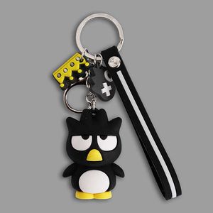 Cartoon Cute Cat Penguin frog Doll Keychains Women Girls Charm Bags key chain Accessories Pendant Car New Key ring G1019